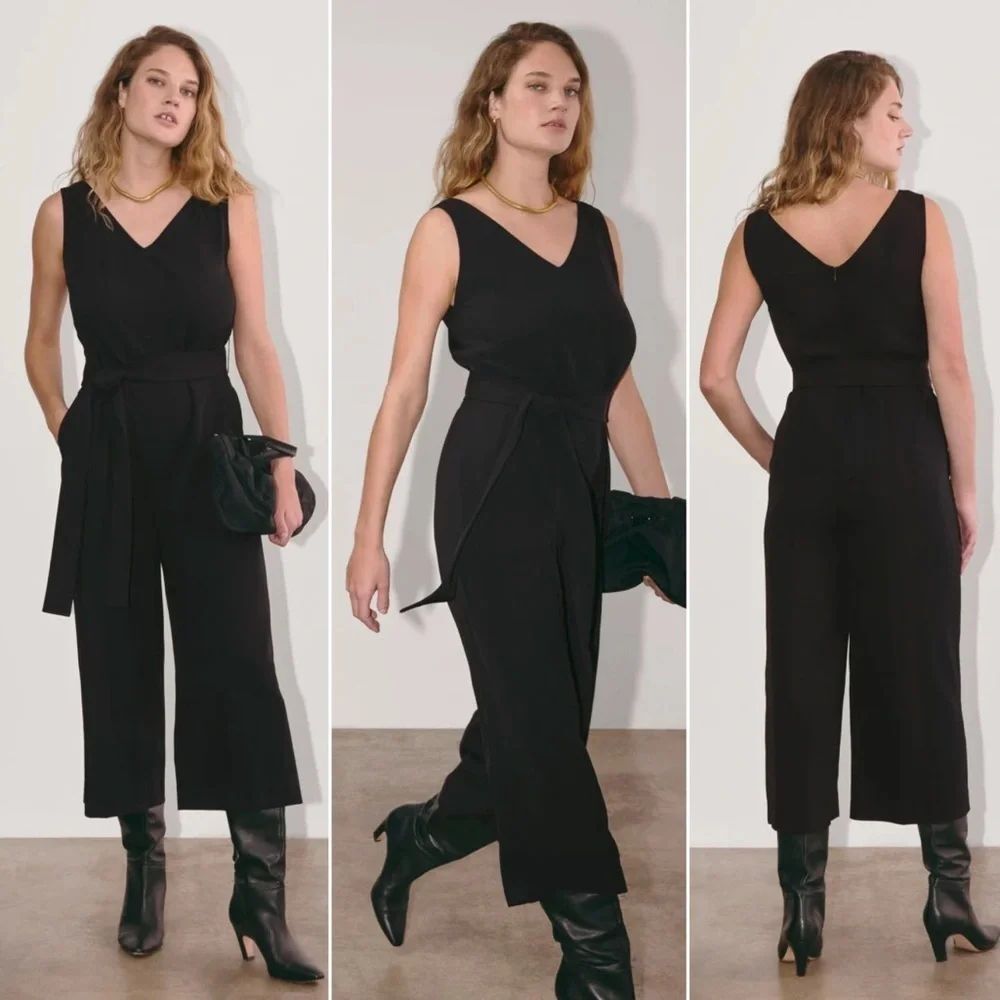 Everlane The Ultimate Jumpsuit Black Size 0